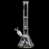 LA Pipes Single or Double Showerhead Perc Beaker Bong