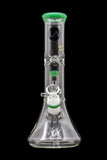 LA Pipes Beaker Bong with Showerhead Perc