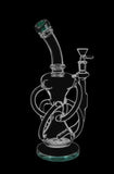 "Mr. Octopus" Pulsar Recycler Water Pipe