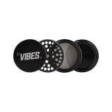VIBES Sleek 4-Piece Metal Grinder