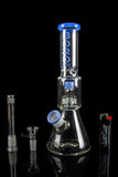 Borotech Showerhead Perc Beaker Bong
