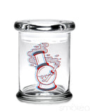 420 Science Glass Pop Top Storage Jar