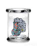 420 Science Glass Pop Top Storage Jar