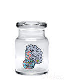 420 Science Glass Pop Top Storage Jar