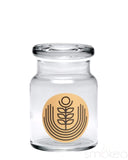 420 Science Glass Pop Top Storage Jar