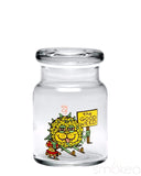 420 Science Glass Pop Top Storage Jar