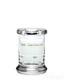 420 Science Glass Pop Top Storage Jar