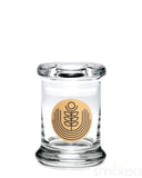420 Science Glass Pop Top Storage Jar