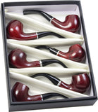 Fujima Wooden Bent Pipes - 6 Pack