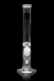 LA Pipes 12" Clear Straight Water Pipe