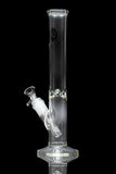 LA Pipes 12" Clear Straight Water Pipe