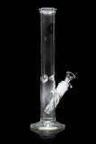LA Pipes 12" Clear Straight Water Pipe