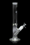 LA Pipes 12" Clear Straight Water Pipe