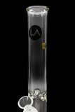 LA Pipes 12" Clear Straight Water Pipe