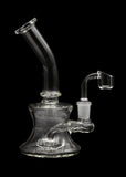 Bent Neck Travel Size Rig with Banger and Bowl