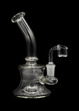 Bent Neck Travel Size Rig with Banger and Bowl