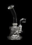 Bent Neck Travel Size Rig with Banger and Bowl