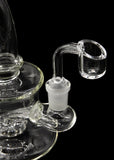 Bent Neck Travel Size Rig with Banger and Bowl