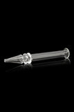 Solid Quartz Concentrate Dab Vapor Straw