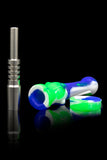 Nectar Collector Dab Vapor Straw with Solid Titanium or Quartz Tip