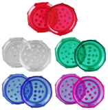 Acrylic 2-Piece Grinder with Diamond Teeth