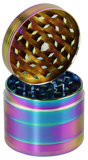 "Chameleon" Anodized Zinc 4-Piece 2.2" Grinder