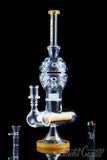 BoroTech Glass "Braka" Stacked Fab Egg with Inline & Sprinkler Perc