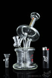 BoroTech Glass "Dagr" Splash Disc Guard with Showerhead Perc