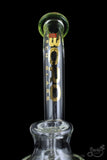 BoroTech Glass "Rok" Bubbler with Suspended Frit Drum Perc
