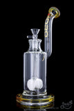 BoroTech Glass "Rok" Bubbler with Suspended Frit Drum Perc
