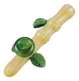 Bamboo Glass Hand Pipe
