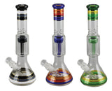 "Back to Basics" Showerhead Perc Water Bong