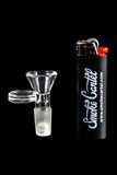 Glasscity Beaker Ice Bong - Black