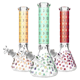 Designer Floral Diamond Print Bong