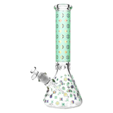 Designer Floral Diamond Print Bong