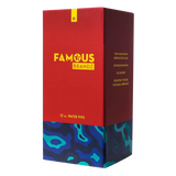 Famous Brandz "Fabric" Designed Glass Beaker Bong