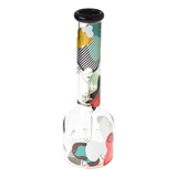 Famous Brandz "Aquarius" 12" Glass Water Bong