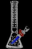 Frosted Design Beaker Water Pipe
