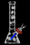Frosted Design Beaker Water Pipe