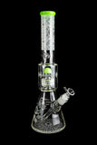 Foyo Sandblasted Matrix Perc Beaker Bong
