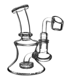 Simple Scientific Mini Glass Oil Dab Rig with Banger