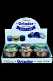 Hemp Leaf Metal Grinders - 6 Pack