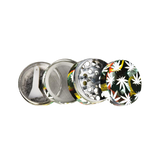Hemp Leaves 4-Piece Grinder - 12 Pack