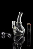 LA Pipes Mini Bubble Base Concentrate Rig