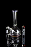 Round Base Water Pipe with Colored Accents