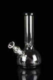 Round Base Water Pipe with Colored Accents