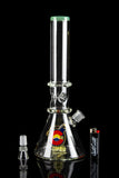 Glasslab 303 Quad Circ Perc Beaker