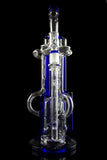 The "Space Station" Recycler Water Bong with Inline Perc