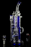 The "Space Station" Recycler Water Bong with Inline Perc