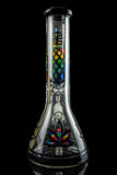 Psychedelic Pineapple Beaker Bong